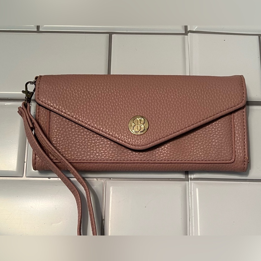 Elegant Pink Women's Clutch Wallet